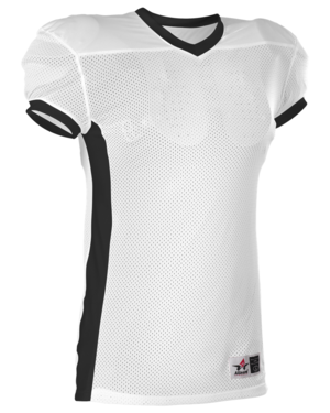 Alleson Athletic 705Y Youth Practice Football Jersey - White - S/M