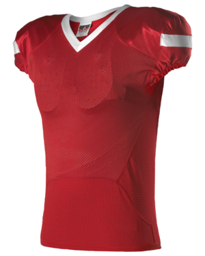 Alleson Athletic 762FFJY Youth Hero Flag Football Jersey M Red