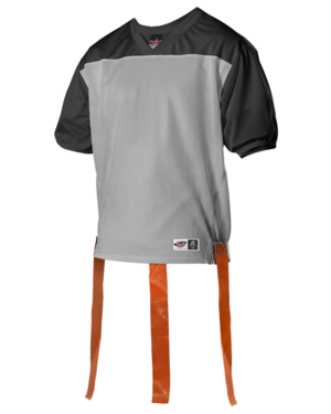 Alleson Athletic 762FFJ Hero Flag Football Jersey - Orange - S