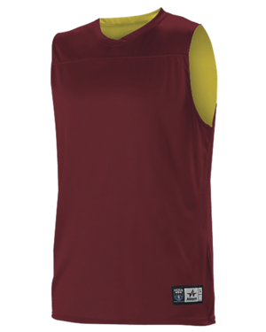 Alleson Athletic A105BA Adult NBA Blank Reversible Game Jersey - Wine