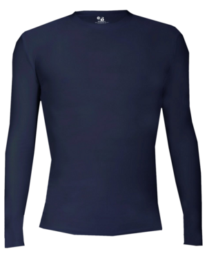 Badger 260500 Pro-Compression L/S Youth Crew