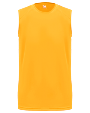 Gold Athletic Shirt For Women Badger Sports B-Core Ladies' V-Neck