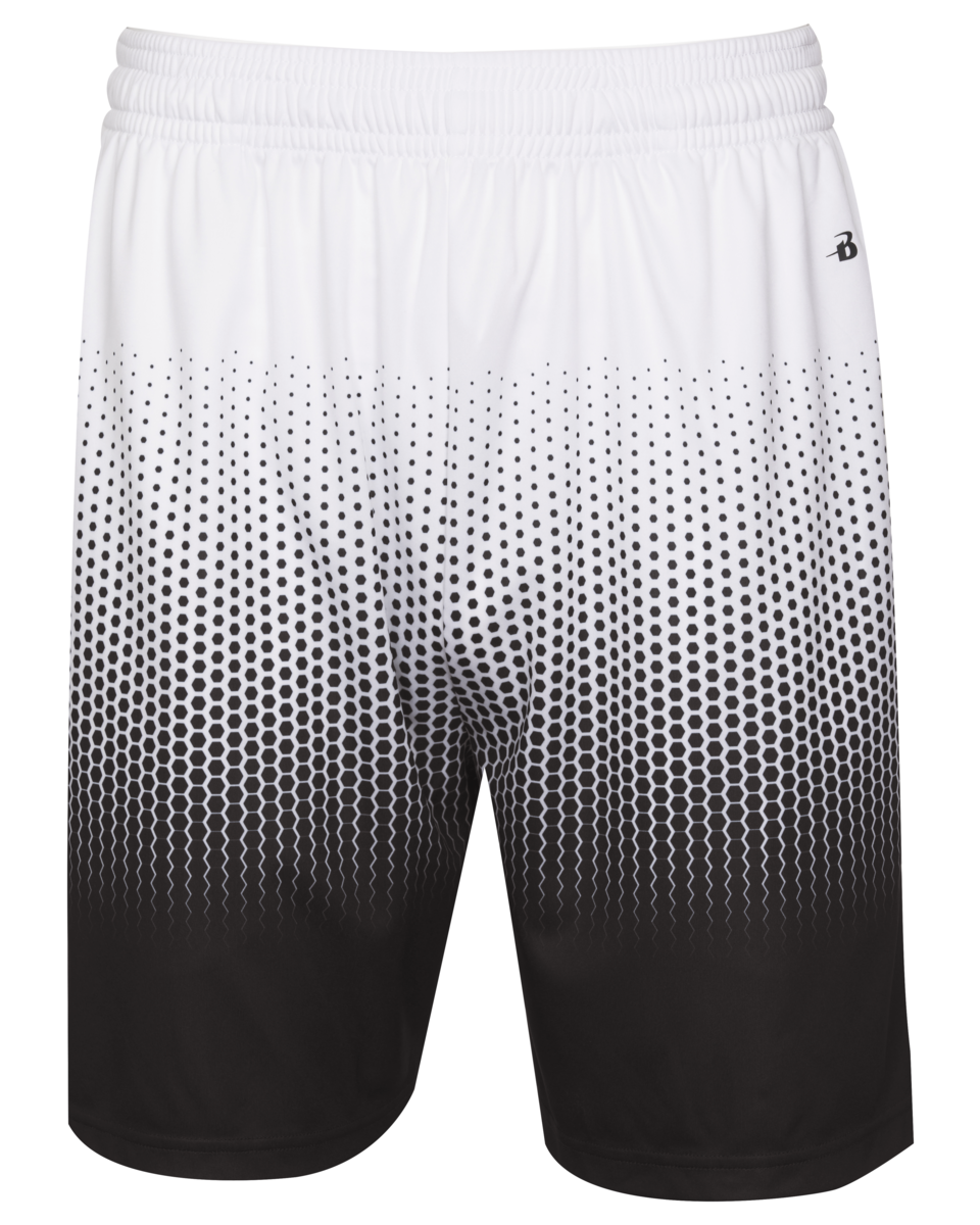 Badger 222100 Hex 2.0 Youth Shorts - BlankAthletics.com