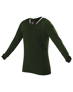 Womens Long Sleeve Volleyball Jersey Alleson Athletic 829VLJW