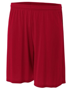 Youth Cooling Performance Polyester Shorts Red A4 NB5244 Red