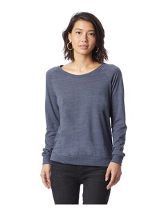 Women's Slouchy Eco-Jersey™ Pullover Navy Alternative Apparel 01990E1 Navy