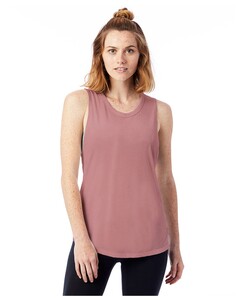 Women's Slinky-Jersey Muscle Tank Pink Alternative Apparel 03095B2 Pink