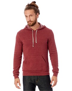 Men's Challenger Eco-Fleece Hoodie Red Alternative Apparel 09595F2 Red