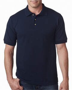 Adult Pique Polo Navy Bayside BA1000 Navy