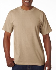 6.1 oz. Basic T-Shirt Brown Bayside BA5100 Brown