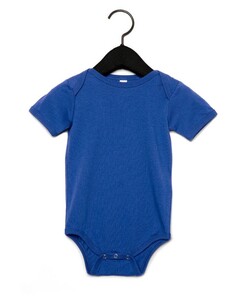 Infant Jersey Short-Sleeve Onesie Blue Bella + Canvas 100B Blue