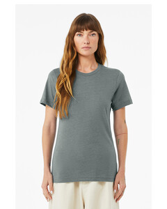 Unisex CVC Heather T-Shirt Blue Bella + Canvas 3001CVC Blue