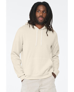 Unisex Sponge Fleece Pullover Hoodie Natural Bella + Canvas 3719 Natural