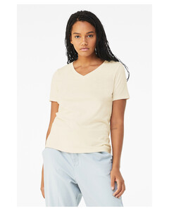 Women's 4.2 oz. Missy Fit V-Neck Natural Bella + Canvas 6405 Natural