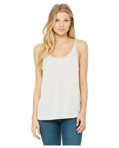 Women's Slouchy Tank Top Pink Bella + Canvas 8838 Pink