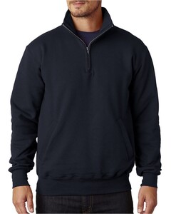Adult 9 oz. Double Dry Eco Quarter-Zip Pullover Navy Champion S400 Navy