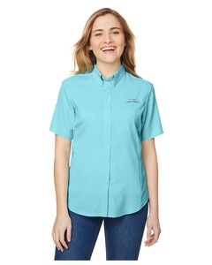 Women's Tamiami™ II Short-Sleeve Shirt Blue-Green Columbia 7277 Blue-Green