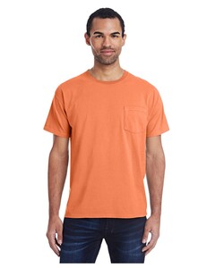 Bulk Orange Pocket T-Shirts - T-ShirtWholesaler.com