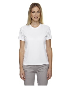 Pace Women's Performance Pique T-Shirt White Core 365 78182 White