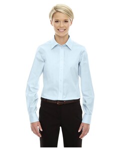 Women's Crown Collection Solid Oxford Blue Devon & Jones D630W Blue