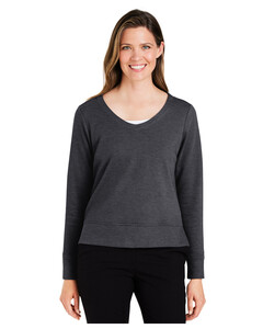 Ladies' New Classics™ Charleston Pullover Black Devon & Jones DG482W Black