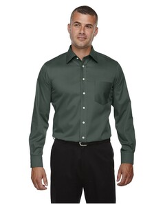 Men's Crown Collection Solid Stretch Twill Green Devon & Jones DG530 Green