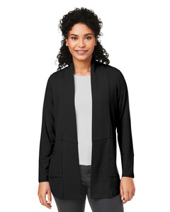 Women's Raleigh Stretch Cardigan Black Devon & Jones DP125W Black