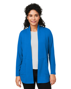 Women's Raleigh Stretch Cardigan Blue Devon & Jones DP125W Blue