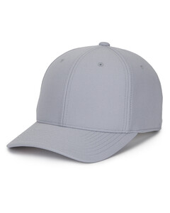 Adjustable Flexfit 110 Cool & Dry Mini Pique Cap Gray FlexFit 110P Gray