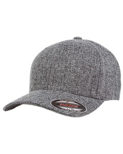 Adult Poly Melange Heather Stretch Cap Heather FlexFit 6355 Heather