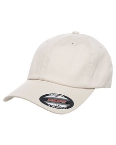 Cotton Twill Dad Hat Natural FlexFit 6745 Natural