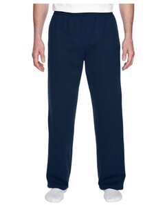 7.2 oz. Sofspun Open-Bottom Pocket Sweatpants Blue Fruit of the Loom SF74R Blue
