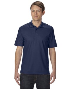 Performance Adult 5.6 oz. Double Pique Polo Shirt Navy Gildan 45800 Navy