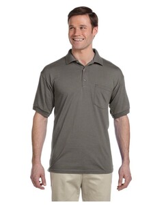 6 oz., 50/50 Ultra Blend Jersey Polo with Pocket Heather Gildan 8900 Heather