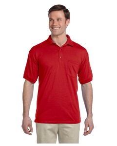 Bulk Red Gildan Polo Shirts - T-ShirtWholesaler.com