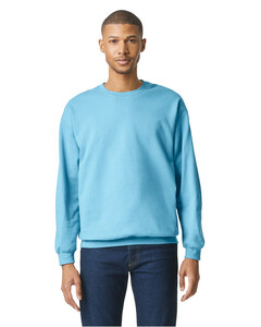 Adult Softstyle Fleece Crewneck Sweatshirt Blue Gildan SF000 Blue