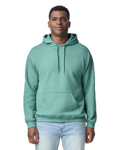 Adult Softstyle Fleece Pullover Hoodie Blue-Green Gildan SF500 Blue-Green