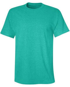 Adult X-Temp Tri-Blend T-Shirt Blue-Green Hanes 42TB Blue-Green
