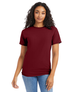 Adult Essential Short Sleeve T-Shirt Red Hanes 5280 Red