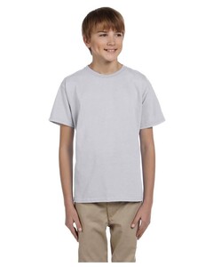 EcoSmart Youth 5.5 oz., 50/50 T-Shirt Heather Hanes 5370 Heather