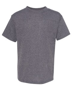 EcoSmart Youth 5.5 oz., 50/50 T-Shirt Gray Hanes 5370 Gray