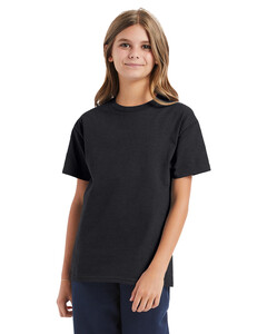 Youth 6 oz T-Shirt Gray Hanes 54500 Gray