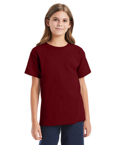 Youth 5.2 oz. Essential-T T-Shirt Red Hanes 5480 Red