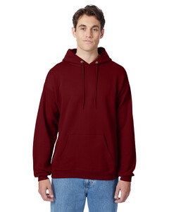 EcoSmart Pullover Hoodie Red Hanes P170 Red