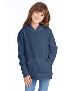 Youth Ecosmart Pullover Hoodie Navy Hanes P473 Navy