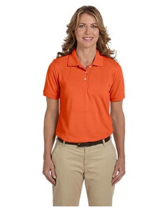 Women's Easy Blend Polo Orange Harriton M265W Orange