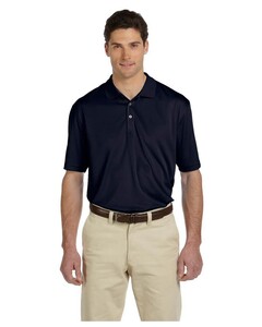 Mens Double Mesh Sport Shirt Navy Harriton M353 Navy