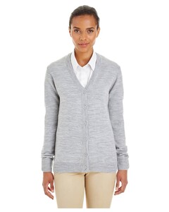 Women's Pilbloc™ V-Neck Button Cardigan Sweater Heather Harriton M425W Heather