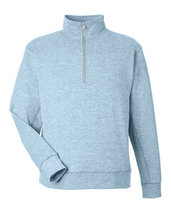 Unisex Electric Fleece Quarter-Zip Blue J. America 8741JA Blue