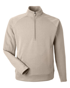 Unisex Apex Fleece Quarter-Zip Natural J. America 8751JA Natural